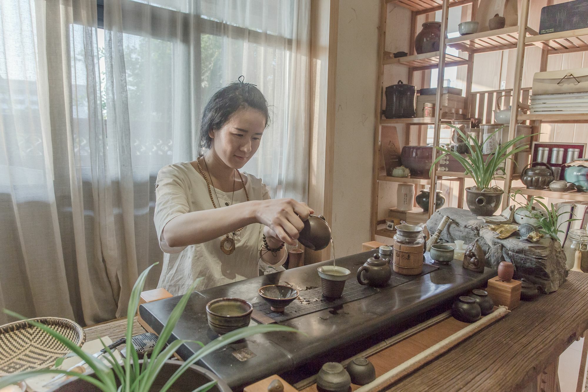 Zen Tea House Seven Stars Park Guilin Exterior foto